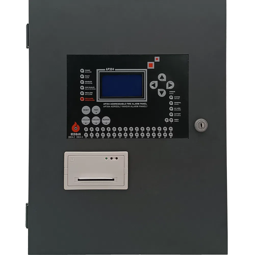 AP304 Adresli Yangın Algılama ve Kontrol Paneli