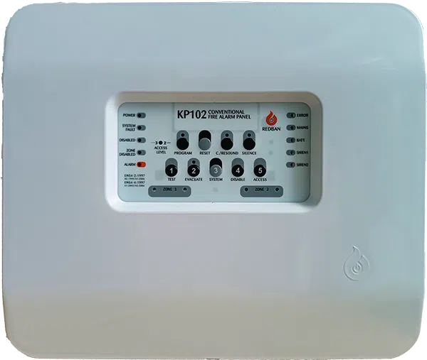 KP102 Konvansiyonel Yangın Alarm Paneli
