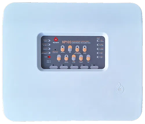 KP105 Konvansiyonel Yangın Alarm Paneli