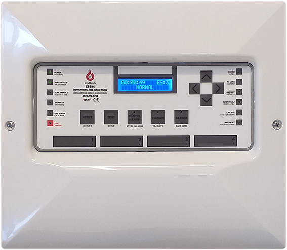 KP304 Konvansiyonel Yangın Alarm Paneli
